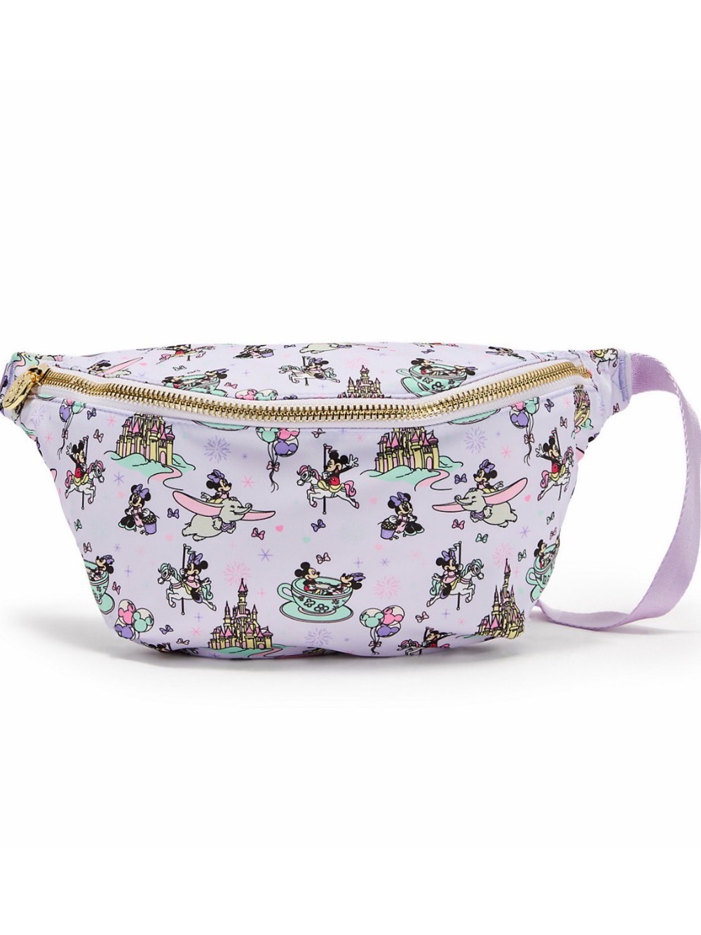 Stoney Clover Lane Mickey and Minnie Mouse in the Parks Jumbo Belt Bag
